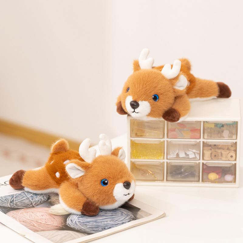 Sika Deer Plush Toy Doll Pendant - Creative Companion & Wrist Rest