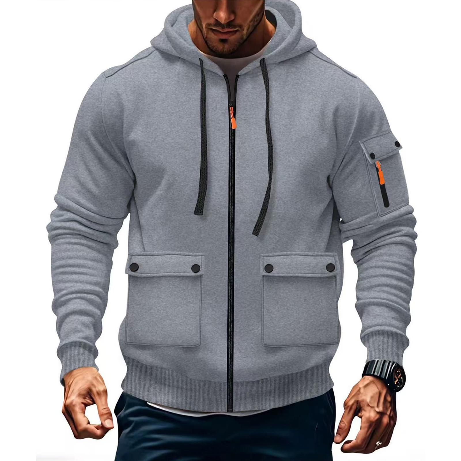 

Спортивный костюм с капюшоном, унисекс, одежда для бега, пуловер с длинными рукавами, толстовка с капюшоном L