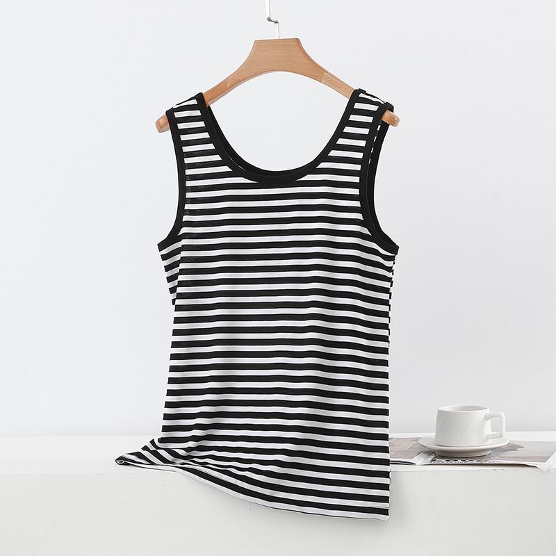 Women's Plus Size U-Neck Spaghetti Strap Tank Top - Sleeveless Slimming Base Layer for Spring/Summer