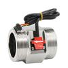 Intelligent Electronic Digital Flowmeter Meter Water Flow Sensor Measuring Flow Temperature Flow Velocity Integration G1 G1/2