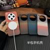 Applicable To oppoFindX8S Carbon Fiber Magnetic Mobile Phone Case Half Pack findx8Pro Ultra-thin PC Anti-drop Protective Case