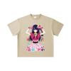 260 GSM Double Yarn 32 Count 100% Cotton Oshi No Ko V1 Print Unisex Heavy Cotton T Shirt