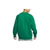 Nike Cardigan de Manga Comprida com Botões e Gola V com Estampa de Logo Masculino Verde FN3899-365