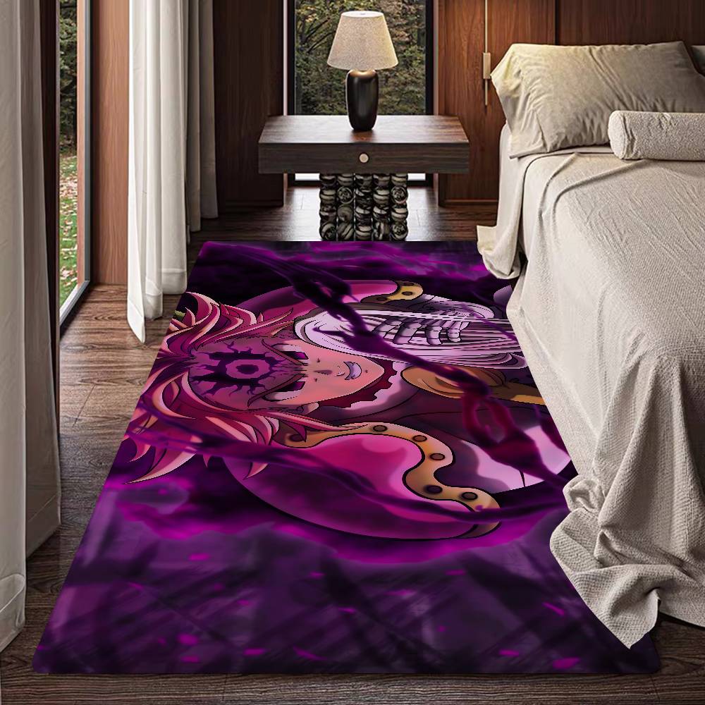 THE Seven Deadly Sins Anime Floor Mat INS Style Soft Bedroom Floor House Laundry Room Mat Anti-skid Bedside Area Rugs