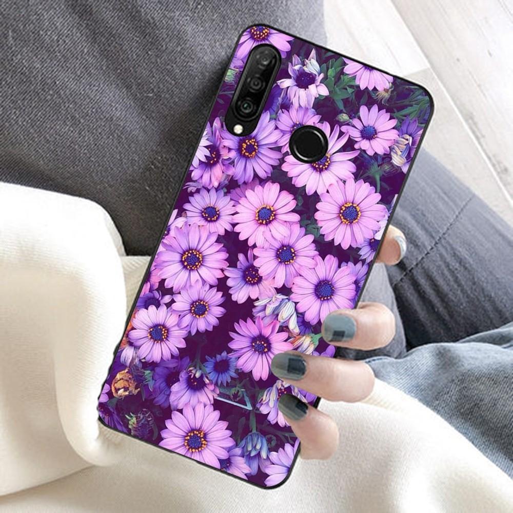 Infinity On Purple Flower Phone Case For Huawei Honor 10 Lite 9 20 7A Pro 9X Pro 30 Pro 50 Pro 60 Pro 70 Pro Plus