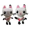 Entzückendes Gabby's Dollhouse Musik Plüschtier Cartoon Stoffkatze Plüschtierpuppe für Kinder
