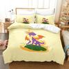 Spyro Reignited Triology Bettwäscheset für Erwachsene Jungen Bettbezug Bettset Einzelbett Twin Full Queen Bettwäscheset Weich und bequem