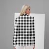 Women's Daily Casual Long Sleeve Mid Collar Top