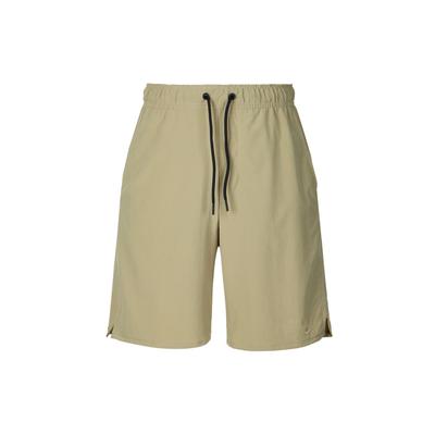 Shorts de Treino de Pista de Cor Sólida de Cintura Alta Calças Masculinas Cáqui DV9331-276