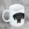 Dog Niemiecki I -Kubek Ze Zdjęciem I Napisem Geometryczny Pies Art-Dog