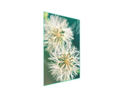 GLASS CUTTING BOARD 35x52 Flower