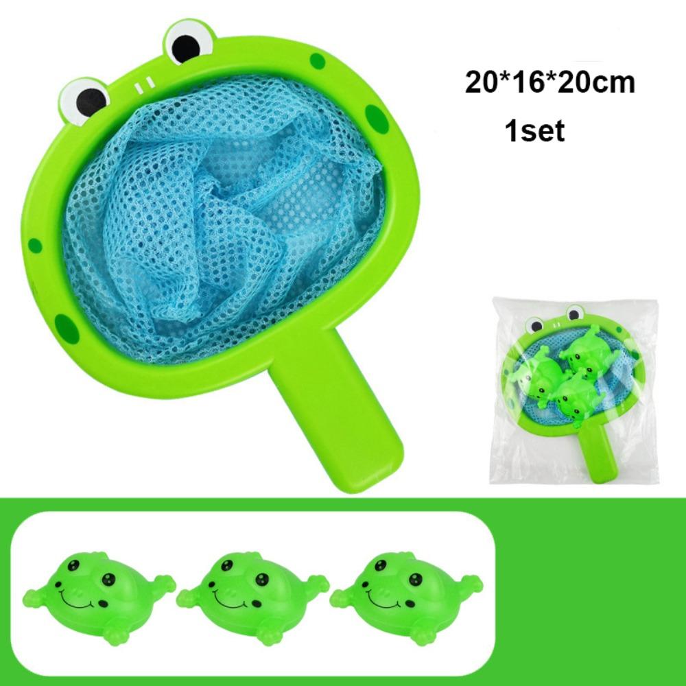 1pc/1set Fun Bathing Baby Bathing Toys Cartoon Animals Bathroom Fishing Fun Toys  for Boys and Girls
