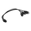USB C Cable Simultaneous Charging Multiple Device Type C to Type C/Micros 5pin/Mini 5pin Fast Charging & Data Transfer