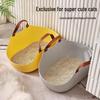 Portable Large Open Travel Cat Litter Box
