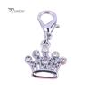 Rhinestone Crown Pet Tag Pendant Collar Jewelry Necklace