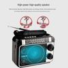 FM/MP3'lü Yeni Tüm Dalga Çok Fonksiyonlu Radyo ve Taşınabilir Hoparlör
