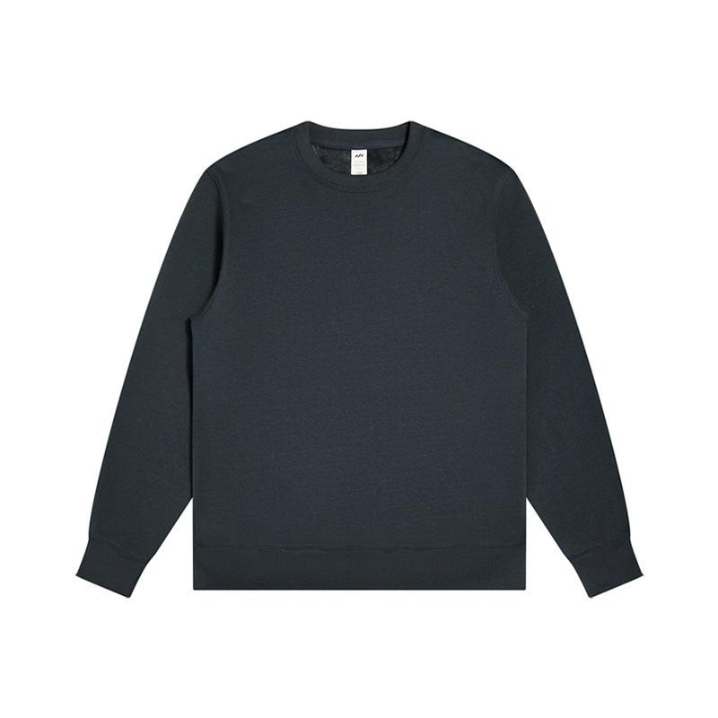 Men's Oversize 400g Velvet Thickened Hoodie, Round Neck, Loose Fit, Plus Size 200 Jin, Winter