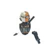 Popular Toys Marvel Hero Hawkeye Widow Spider Man Venom Captain America Superman  Handmade Splicing Toy Birthday Gift