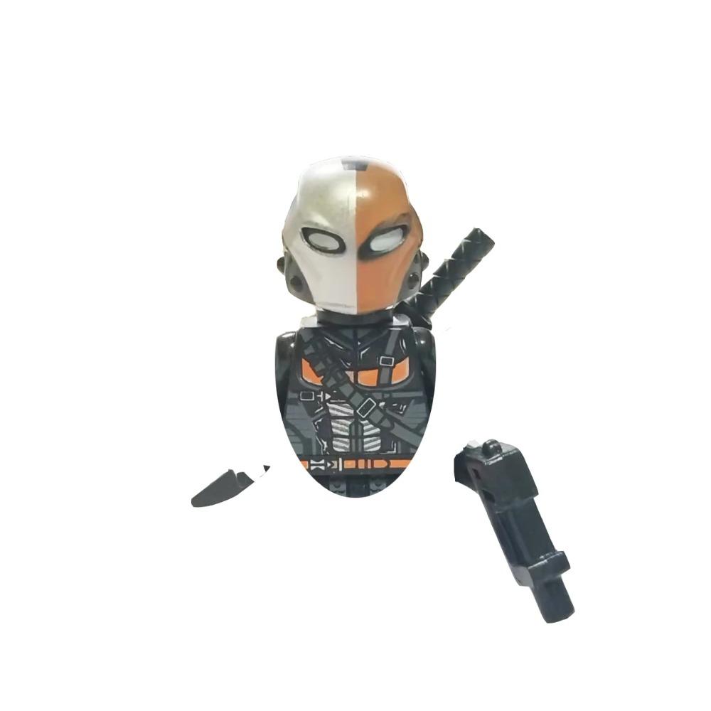 Popular Toys Marvel Hero Hawkeye Widow Spider Man Venom Captain America Superman Handmade Splicing Toy Birthday Gift