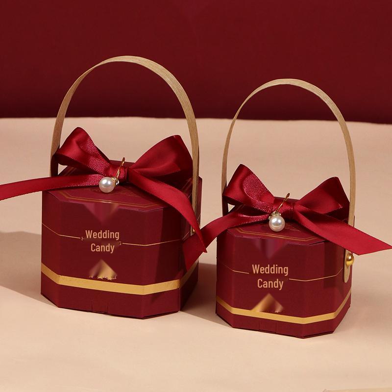 Wedding & Engagement Candy Gift Box - Elegant Handbag Design