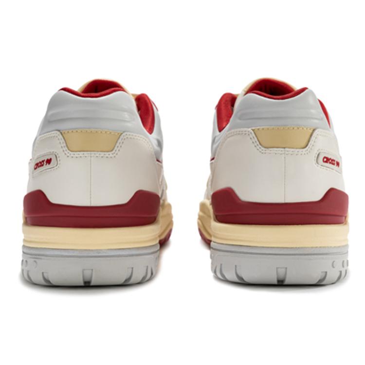 Saucony Cross 90 Leather Casual Slip Resistant Abrasion Resistant Low top Skateboard Shoes Unisex Red White S79035-5