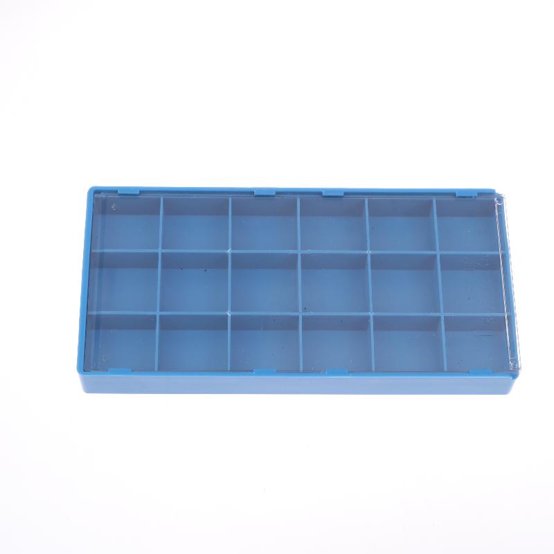 8/18 /24 Grids Watch Parts Storage Box With Lid Watch Repair Tool Organizing For Watchmaker Supplies
