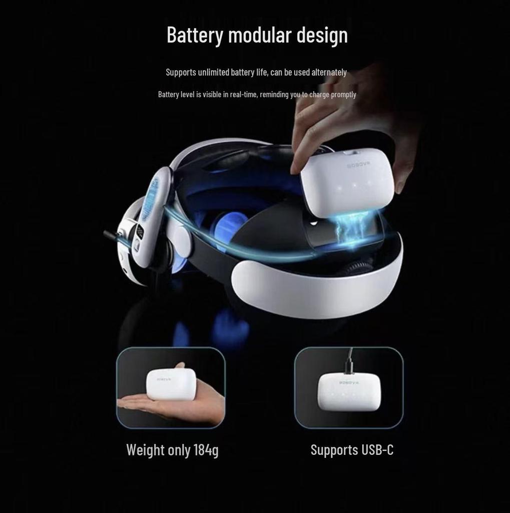 BOBOVR S3PRO Head Strap for Oculus Quest 3/3S Accessories