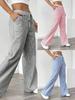 2025 Women's Loose Wide-Leg Striped Pants - Casual, Versatile Street Fashion