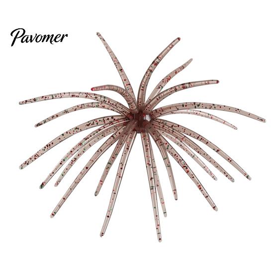 Sea Urchin Soft Baits for Bass Fishing Floating Lures, Highly Elastic TPE Bionic Baits, Versatile Glue Rivers Flexible Realistic Tentacles Lures Trout