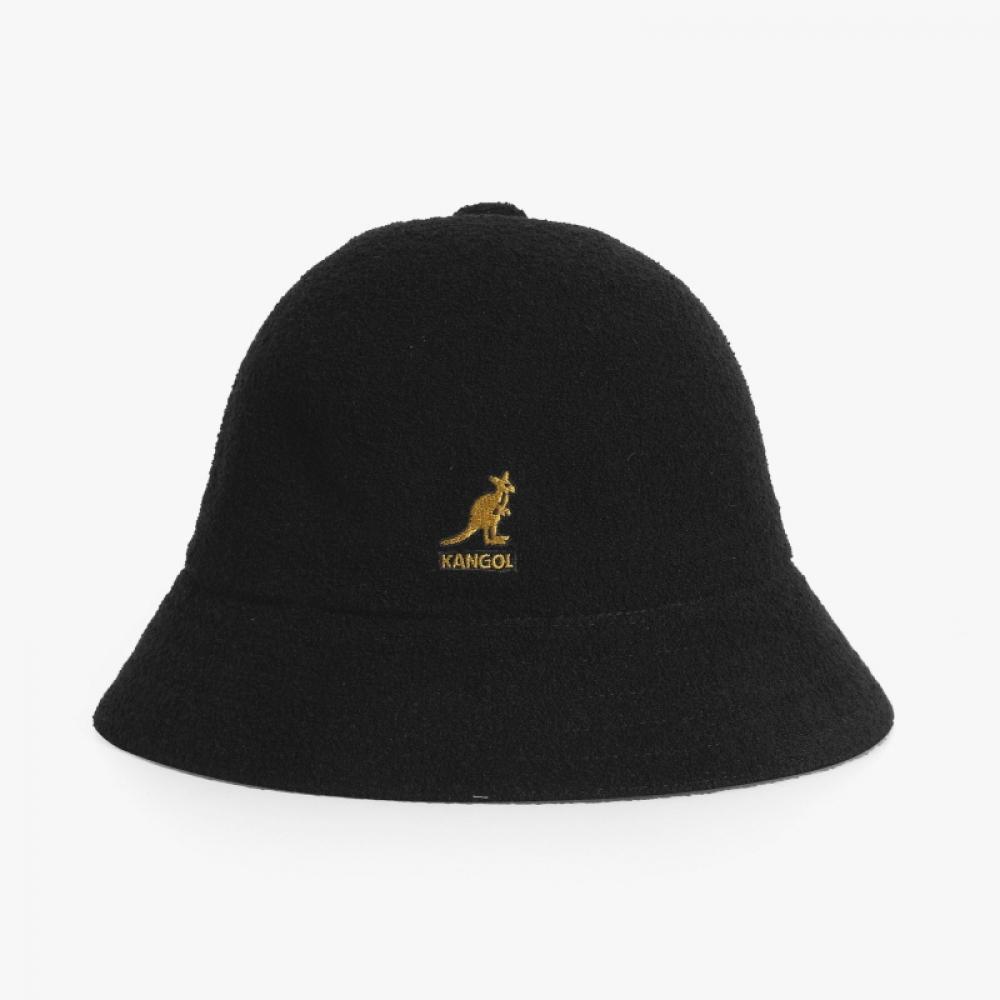 Kangol 0397bc Black Gold Bermuda Casual Bucket Hat
