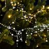 Glitter Fishing Line Pearls Chain White Gold Branch Garland Crystal Curtain  Party Favors