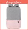 Stylish Color-block Backpack For Adults With Breathable Material Ideal For Business Trips
