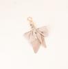 Women's Ribbon Bow  Fashion Weaving Silk Scarf Keychain Pendant Keyring Charm Bag Car Keychain Keychain Accessories