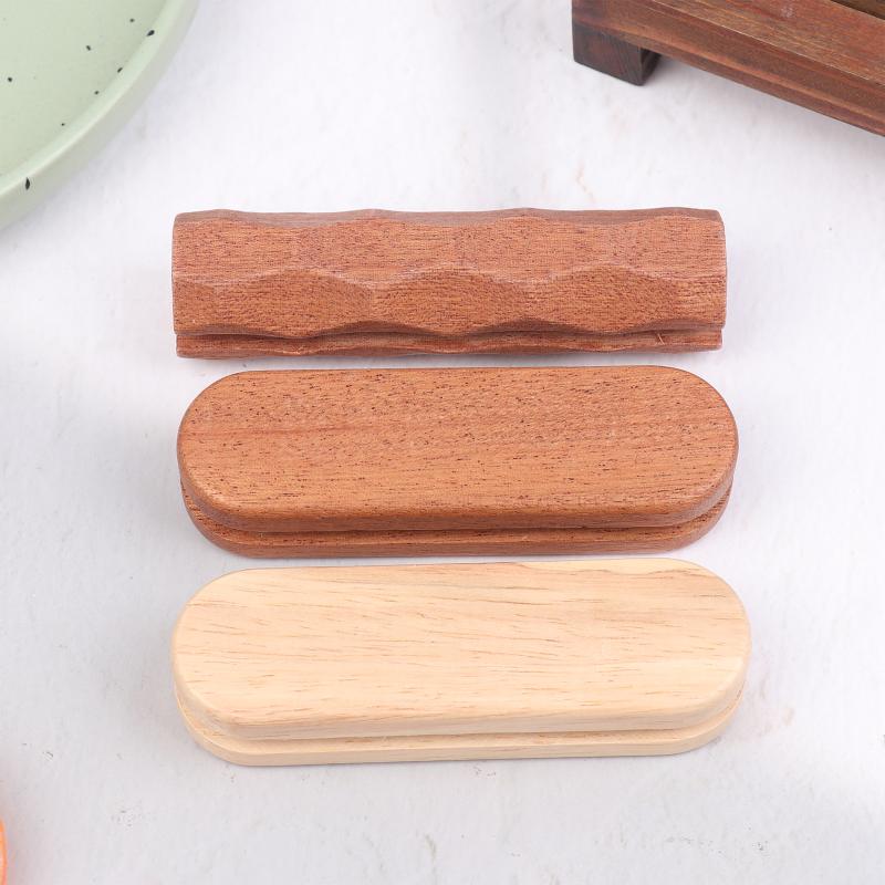 2 Buc. Sapele Pan Mâner Izolat Anti Opărire Tigaie Grill Mâner Izolat Rezistent la Căldură Pentru Vase de Gătit Cratită Soteat Grătar