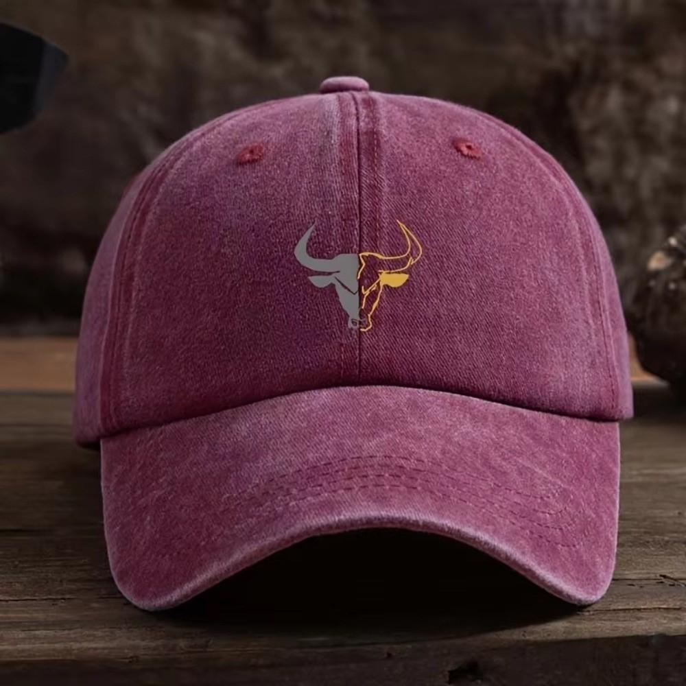 Washed Cotton Peaked Cap For Man Women Hiking Fishing Vacation Exploration