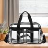Clear Tote Bag Casual Transparent Handbag for Concert Shopping Music Festival