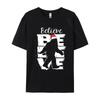 Believe Bigfoot Sasquatch Christmas T Shirts Tops Tees Shirts Sweatwear Basic Unisexs Clothing Plus Size
