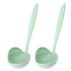 2-in-1 Suppenkelle mit langem Griff und Sieb Suppenlöffel Essentielles Küchenwerkzeug zum Kochen und Servieren von heißen Suppen