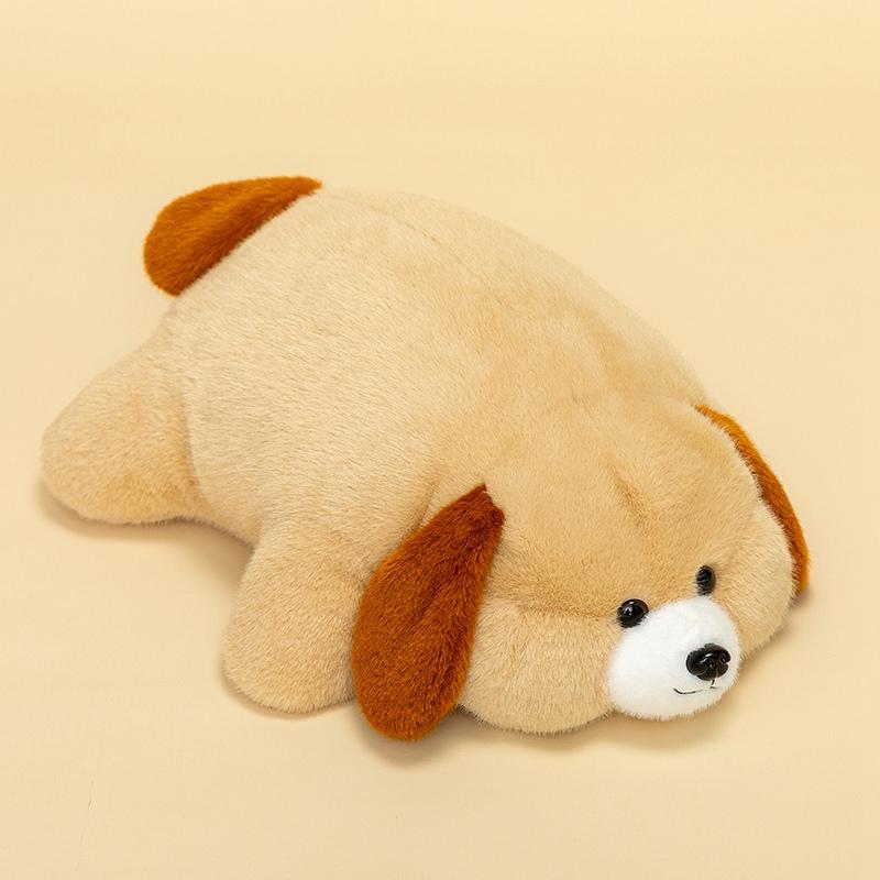 45cm Cartoon Kuscheltier Kissen - Liegend Rund Waschbär Fuchs Katze Hund Koala Krokodil Plüschtier Für Kinder Heimdeko Geschenk about 45cm