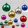 Plastic Christmas Ball 15CM Hang Ball Arrangement Xmas Baubles  Hotel