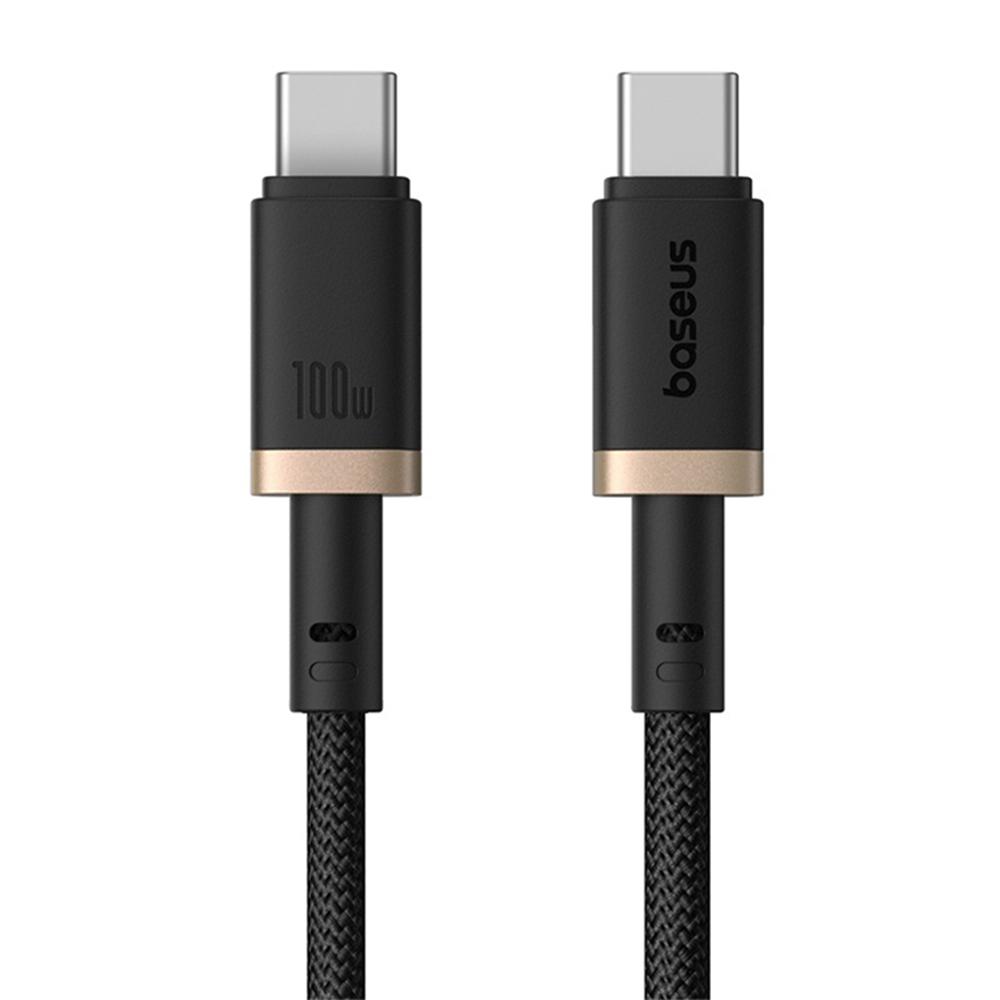 BASEUS Dura Series PD 100W Fast Charging Cable Type-C to Type-C Data Cord,Length: 1m