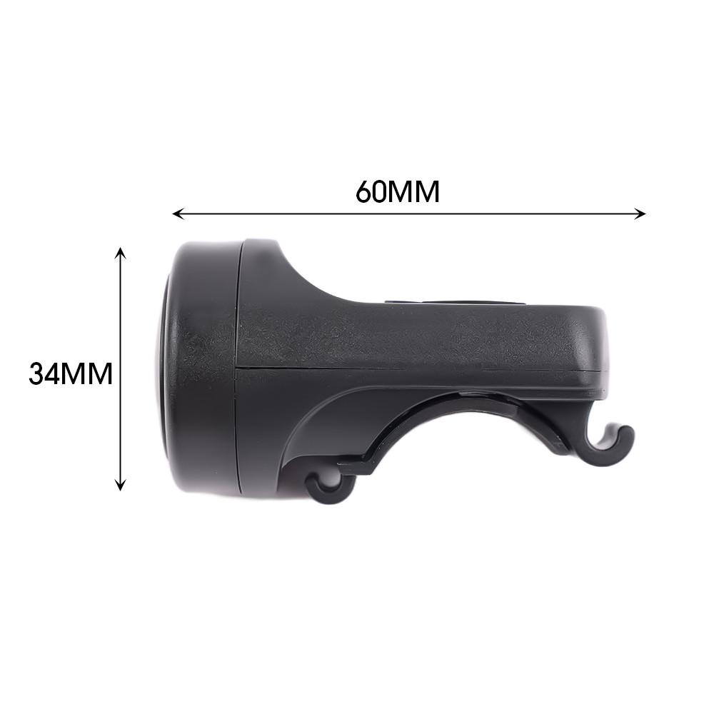 Waterproof Bike Electronic Loud Horn 120 Db Warning Safety Electric Bicycle Handlebar Alarm Ring Bell Anti-Theft USB Charging