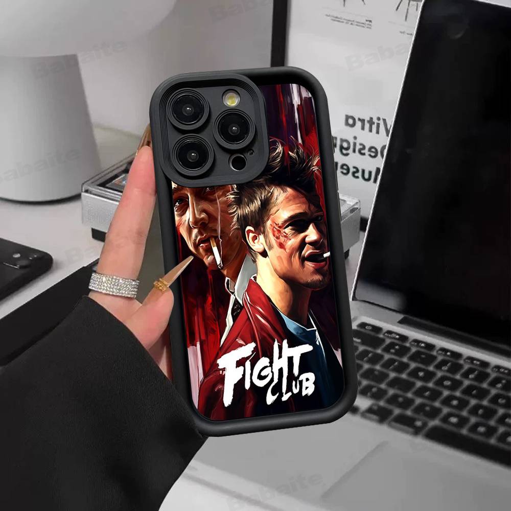 M-Movie F-Fight Club Phone Case For IPhone 17 16 15 14 13 Pro Max Plus 12 11 Cover
