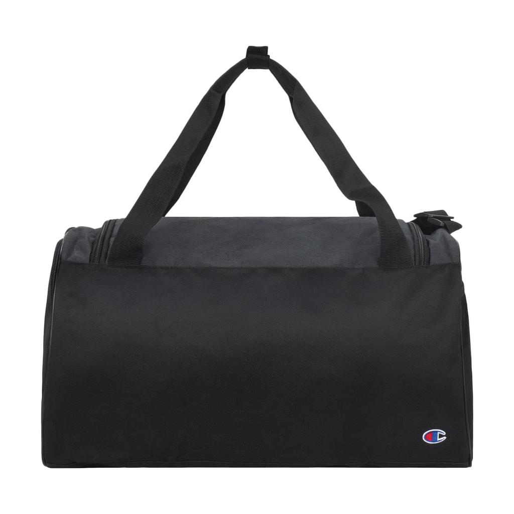 Champion Logo Duffle One Size Bag., Black/Black,