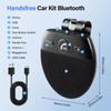 Bluetooth 5.0 Bluetooth Speakerphone High Definition Voice Wireless Car Speaker  Vehicle Use