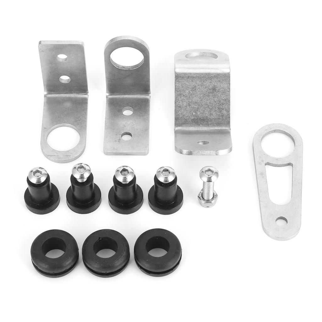 Radiator Bolt On Bracket Kit Fit for Honda Civic EG DC2 EK 1992 2000 K Swapped Chassis