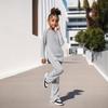 Girls' Fashionable Long-sleeved Knitted Top with Flared Pants Set - Summer Children's Casual Outfit