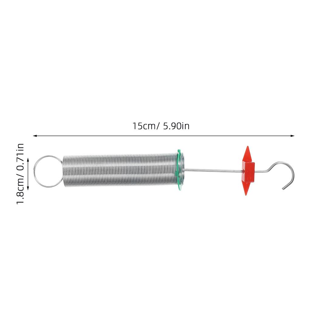 5Pcs Spiral Springs Set for Physics Experiments Hooke's Law Teaching Equipment Science Students Learning Tools
