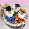 Delightful Plush Penguin Keychain Cute Animal Doll For Firefighter And Police Lovers
