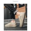Schuhe für Herren Frühling Neu Lässig Wasserdicht Leder Panel Schuhe Vielseitig Herren Weiche Sohle Herrenschuhe
